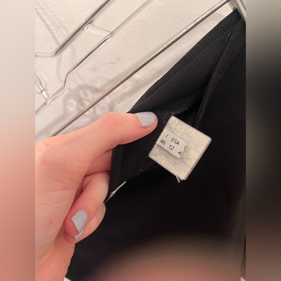 Moschino Pencil Skirt Black Size 12 - Picture 3 of 5